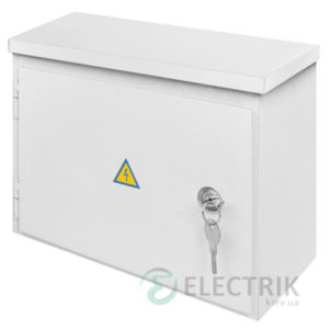 Корпус e.mbox.stand.n.12.z металлический, под 12мод., герметический IP54, навесной, с замком (s0100129)