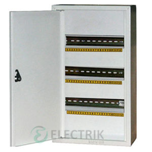 Корпус e.mbox.stand.n.36.z металлический, под 36 мод., навесной, с замком (s0100027)