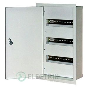 Корпус e.mbox.stand.w.36.z металлический, под 36 мод., встраиваемый, с замком (s0100026)