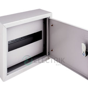 Корпус металлический e.mbox.pro.n.12z IP31 навесной на 12 модулей с замком (s0100201)