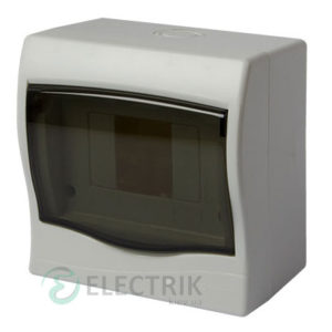 Корпус пластиковый 4-модульный e.plbox.stand.n.04m, навесной