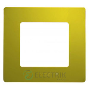 Рамка 1-постовая, зеленый папоротник Legrand Etika