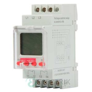 Реле контроля напряжения трехфазное цифровое e.control.v06