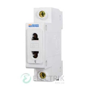 Розетка на DIN-рейку C 45 2Р A0150010103