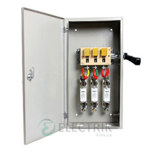 Ящик ЯПРП-630А, рубильник перекидной BP32-39B31250 IP54