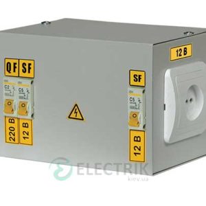 Ящик с понижающим трансформатором ЯТП-0,25 230/12-3 36 УХЛ4 IP30 IEK