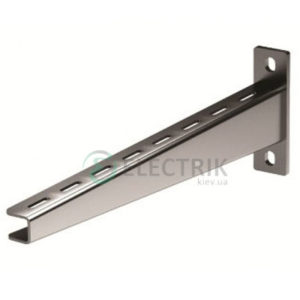 Консоль усиленная 600мм, нержавеющая, BBH6060INOX, ДКС