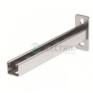 Кронштейн одиночный LAS, 41х41 мм, осн.200, нержавеющая, BBP4120INOX, ДКС