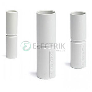 Муфта труба-труба с ограничителем, IP40, д.50мм 54950