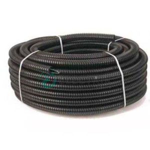 Труба ПНТ гибкая гофр. д.25мм, усиленная с протяжкой, черн. цвет, 11525А, ДКС