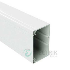 Короб TA-EN 40x40 с плоской основой, длина 2м, цвет белый RAL9001 00324 ДКС