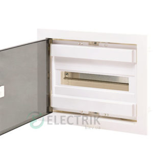 Металлопластиковый электрощит ECG14 PT 12+2 М c прозрачными дверцами ETI 001101180