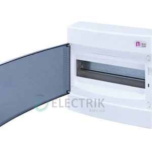 Наружный модульный щит ECT 18PT 18 М с прозрачной дверцей ETI 001101002