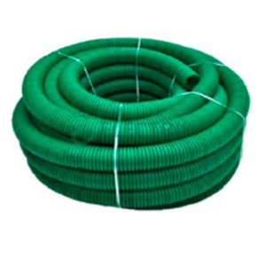 Труба дренажная гибкая двустенная, полиэтилен, SN6, перфорация 360°, без геофильтра, диаметр внеш/внутр., мм 160/137, 140916А, ДКС