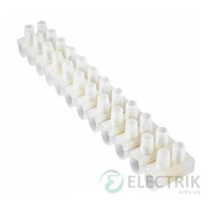 Клеммная колодка 12-парная 25 мм² / 60А серия U прозрачная, АСКО-УКРЕМ