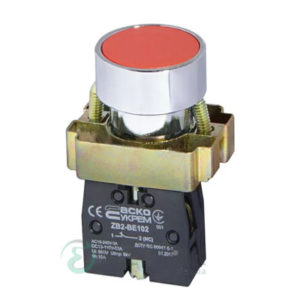 Кнопка без фиксации (1НЗ) красная XB2-BA42, АСКО-УКРЕМ
