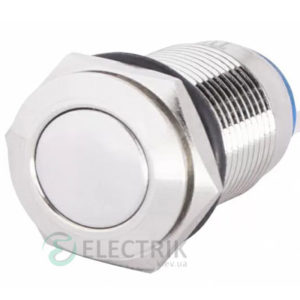 Кнопка металлическая с фиксацией (1НО+1НЗ) TYJ16-311, АСКО-УКРЕМ