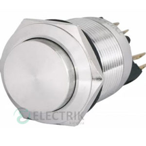 Кнопка металлическая с фиксацией (1НО+1НЗ) TYJ22-321, АСКО-УКРЕМ