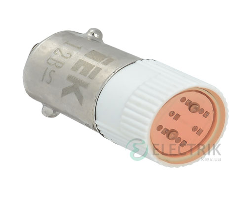 Лампа сменная красная матрица 12 В, IEK