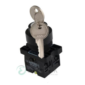 Переключатель на 3 положения с ключом LAY5-EG33, АСКО-УКРЕМ