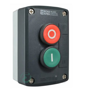 Пост кнопочный двухместный «ПУСК-СТОП» XAL-D213, АСКО-УКРЕМ
