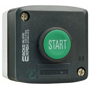 Пост кнопочный одноместный «ПУСК» XAL-D103, АСКО-УКРЕМ