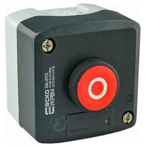 Пост кнопочный одноместный «СТОП» XAL-D112, АСКО-УКРЕМ