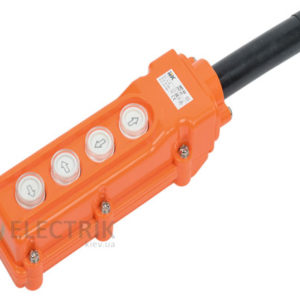 Пульт управления ПКТ-62 на 4 кнопки IP54, IEK