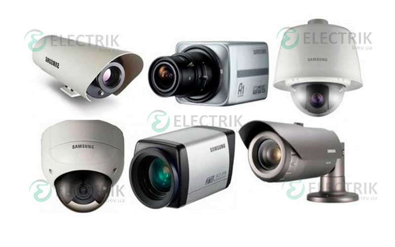 Типы камер видеонаблюдения
