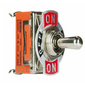 Тумблер 1322 на 2 положения (Вкл-Выкл-Вкл) 2 контакта, АСКО-УКРЕМ