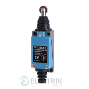 Выключатель концевой e.limitswitch.05 5А 1НО+1НЗ толкатель с горизонтальным роликом, E.NEXT
