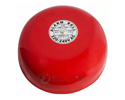 Звонок громкого боя EBL-2004 (∅CB-8) красный, АСКО-УКРЕМ