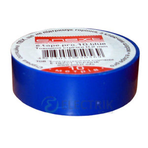 Изолента 0,2×19 мм синяя (10 м) e.tape.pro.10.blue, E.NEXT