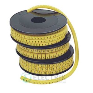 Маркер МК0- 1,5 мм² символ "1" 1000 шт/рол, IEK