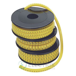 Маркер МК0- 1,5 мм² символ "4" 1000 шт/рол, IEK