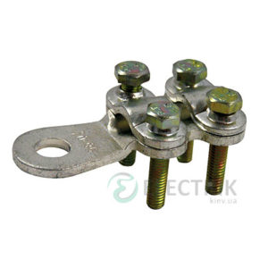 Наконечник e.end.stand.clamp.25.35 медный луженный кабельный на винтах, E.NEXT