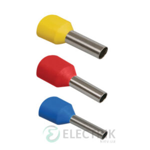 Наконечник-гильза Е 6,0-12 (6012) 6,0 мм² (упаковка 100 шт.), IEK