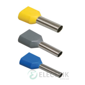 Наконечник-гильза НГИ2 0,75-8 2x0,75 мм² (упаковка 20 шт.), IEK