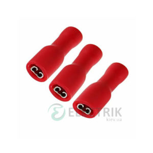 Коннектор FDFD 1.25-187 плоский в изоляции «мама» (упаковка 100 шт.), АСКО-УКРЕМ