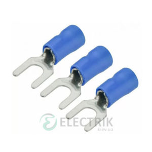 Наконечник SV 2-4 вилочный в изоляции (упаковка 100 шт.), АСКО-УКРЕМ