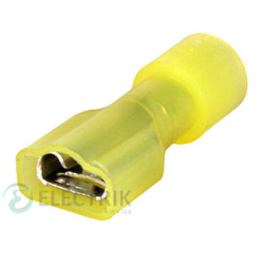 Наконечник соединительный 4-6 мм² "мама" (упаковка 100 шт.) e.terminal.stand.fdfn5.5.250.yellow, E.NEXT