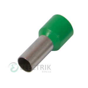 Наконечник втулочный изолированный 1.5 мм² зеленый (упаковка 100 шт.) e.terminal.stand.e1508.green, E.NEXT