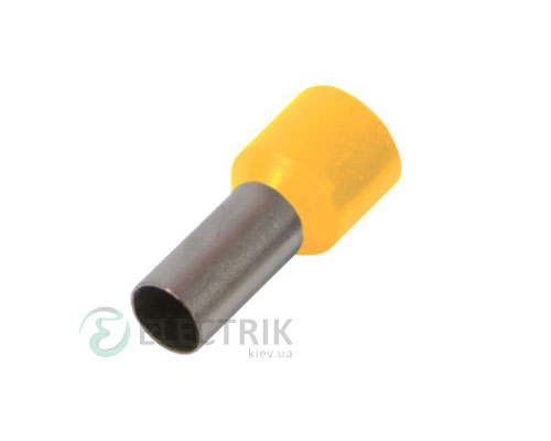 Наконечник втулочный изолированный 2.5 мм² желтый (упаковка 100 шт.) e.terminal.stand.e2508.yellow, E.NEXT
