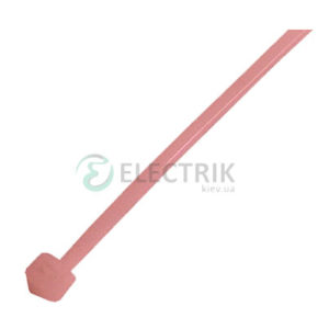 Хомут кабельный e.ct.stand.400.8.red, 7,9×400 мм нейлон красный (упаковка 100 шт.), E.NEXT