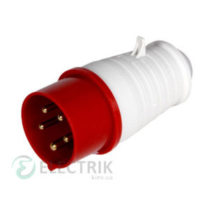 Силовая вилка переносная e.plug.pro.5.32 (025) 3P+N+PE 32А 380В IP44, E.NEXT