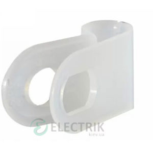 Скоба кабельная ∅3.5 мм тип 1/8R (упаковка 100 шт.), АСКО-УКРЕМ