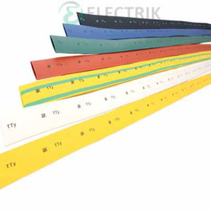 Термоусадочная трубка ТТУ 40/20 белая (рол 50 м), IEK