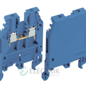 Зажим наборный ЗНИ-2,5 мм² синий (без маркера), IEK