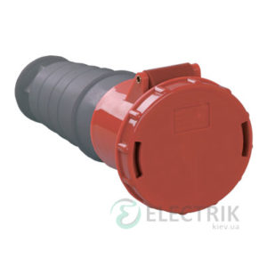 Розетка ССИ-234 переносная 3P+PE 63А 380В IP54, IEK