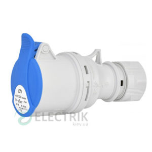 Розетка кабельная ES-3232 IP44 (32A, 230V, 2P+PE), ETI (Словения)